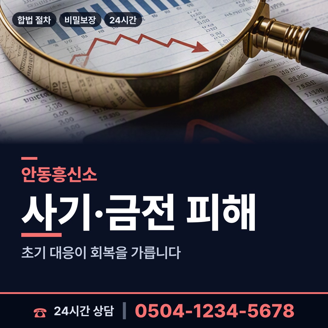 안동 송하동 법인신용조사 상담 안내